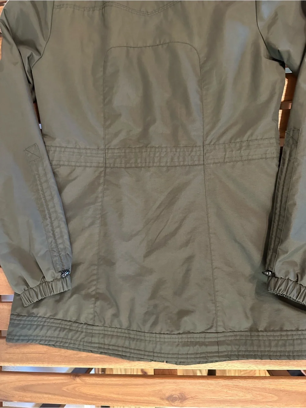 Nobis Men's Hooded Parka Jacket - Olive Green